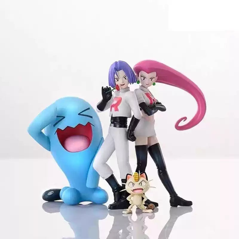 [N] ポケモン ニャース気球＆ムサシ・コジロウ GKフィギュア 新作モデル