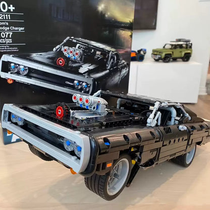 [N] ワイルド・スピード9 ダッジ・チャージャー 組立ブロック スポーツカー模型