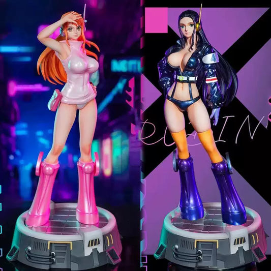 [N] ワンピース ロビン＆ナミ 立ちポーズ フィギュア 二次元美少女モデル