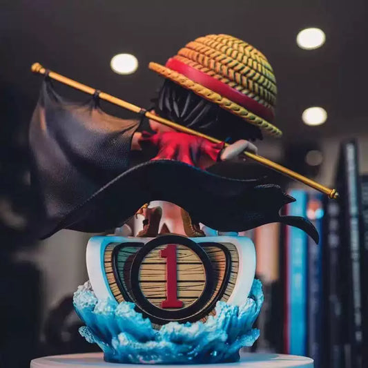 [N] ワンピース モンキー・D・ルフィ 旗を掲げる ストローハット団 GKフィギュア