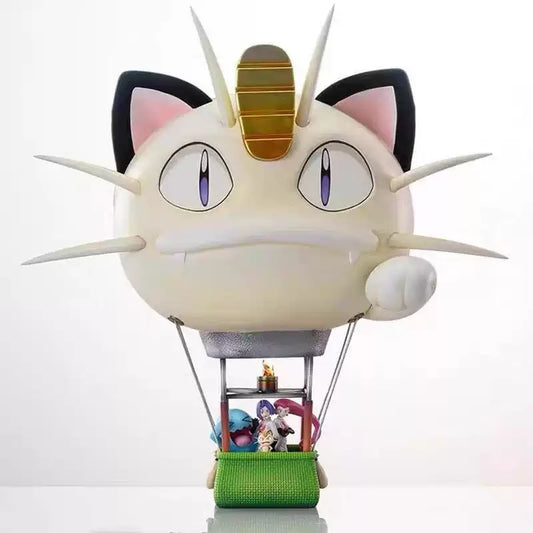 [N] ポケモン ニャース気球＆ムサシ・コジロウ GKフィギュア 新作モデル