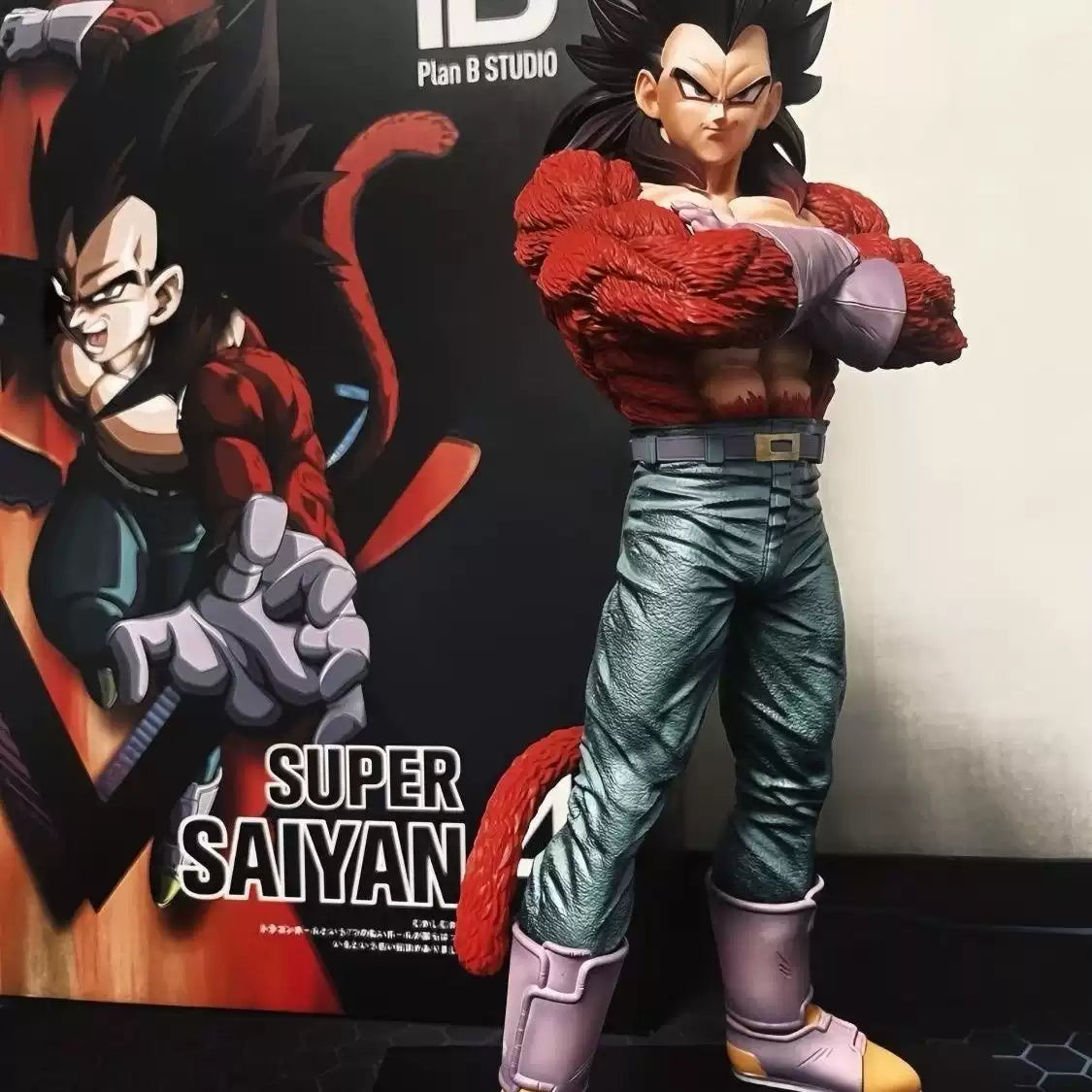 [N] ドラゴンボール 超サイヤ人4 ベジータ 二頭立ち GKフィギュア