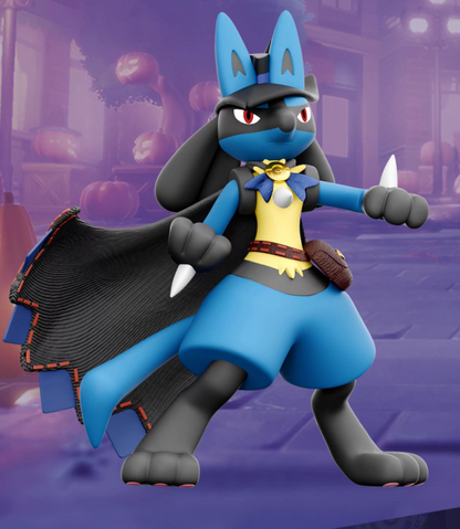 [N] ポケモン大集結・ルカリオ フィギュア コレクション潮玩モデル