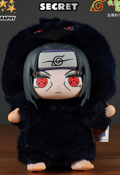 [N] NARUTO -ナルト- EAKI もふもふビーストパーティー ブラインドボックス（全7種＋シークレット）ナルト・サスケ・イタチ・サクラ・ヒナタ・ガアラ・カカシ ソフトビニール ぬいぐるみマスコット