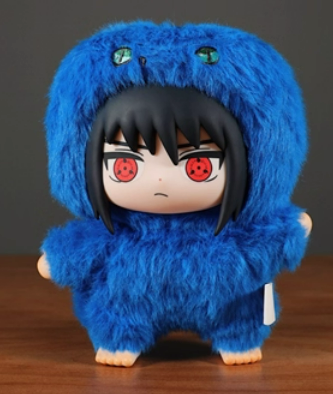 [N] NARUTO -ナルト- EAKI もふもふビーストパーティー ブラインドボックス（全7種＋シークレット）ナルト・サスケ・イタチ・サクラ・ヒナタ・ガアラ・カカシ ソフトビニール ぬいぐるみマスコット