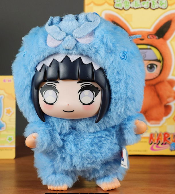 [N] NARUTO -ナルト- EAKI もふもふビーストパーティー ブラインドボックス（全7種＋シークレット）ナルト・サスケ・イタチ・サクラ・ヒナタ・ガアラ・カカシ ソフトビニール ぬいぐるみマスコット