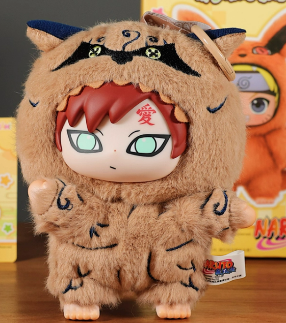 [N] NARUTO -ナルト- EAKI もふもふビーストパーティー ブラインドボックス（全7種＋シークレット）ナルト・サスケ・イタチ・サクラ・ヒナタ・ガアラ・カカシ ソフトビニール ぬいぐるみマスコット