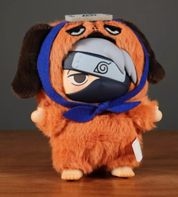 [N] NARUTO -ナルト- EAKI もふもふビーストパーティー ブラインドボックス（全7種＋シークレット）ナルト・サスケ・イタチ・サクラ・ヒナタ・ガアラ・カカシ ソフトビニール ぬいぐるみマスコット