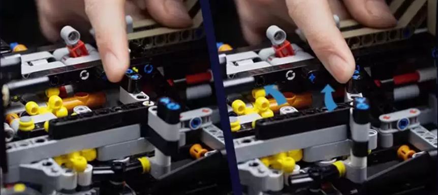 [N] テクニック ブガッティ シロン 高難度 組立ブロック模型 スーパーカー 大人向け レーシングカー