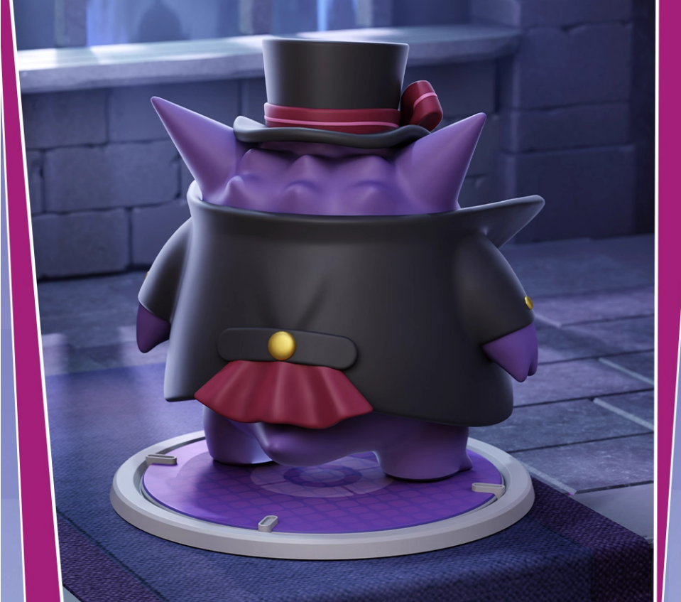 [N] ポケモン大集結・ゲンガー フィギュア コレクション潮玩モデル