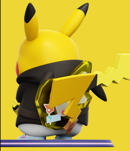 [N] ポケモン大集結・ピカチュウ フィギュア コレクション潮玩モデル