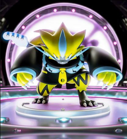 [N] ポケモン大集結・ゼラオラ フィギュア コレクション潮玩モデル