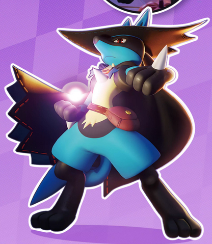 [N] ポケモン大集結・ルカリオ フィギュア コレクション潮玩モデル