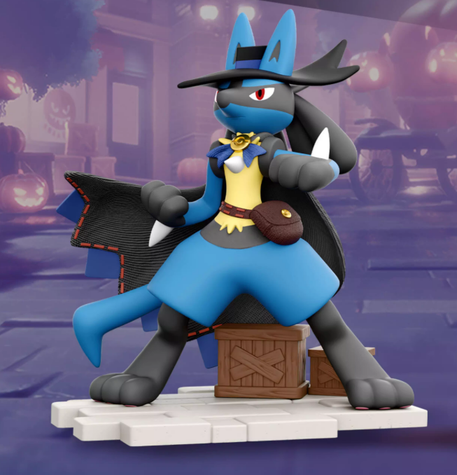 [N] ポケモン大集結・ルカリオ フィギュア コレクション潮玩モデル