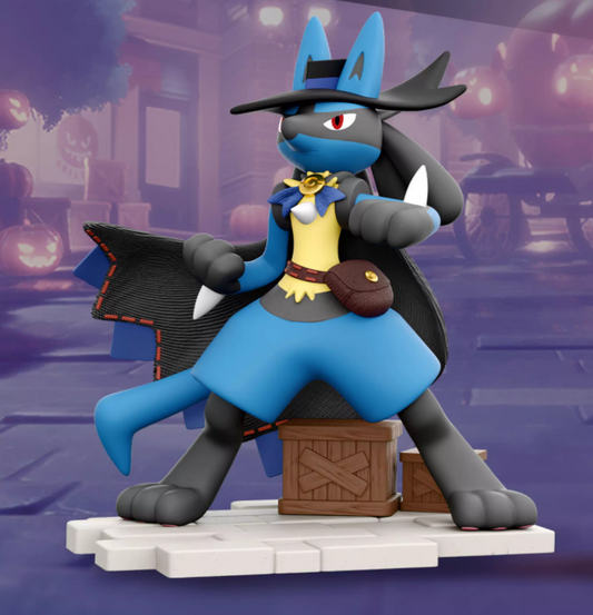 [N] ポケモン大集結・ルカリオ フィギュア コレクション潮玩モデル