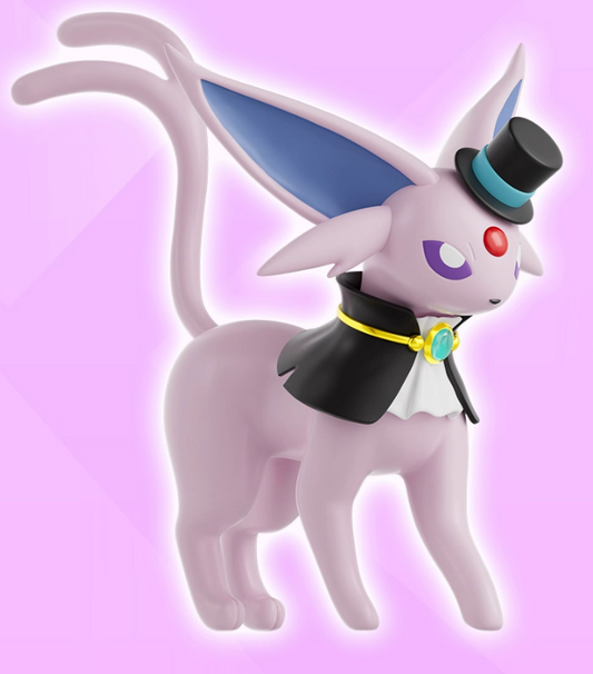 [N] ポケモン大集結・エーフィ フィギュア コレクション潮玩モデル