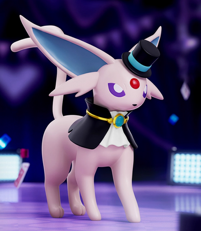 [N] ポケモン大集結・エーフィ フィギュア コレクション潮玩モデル