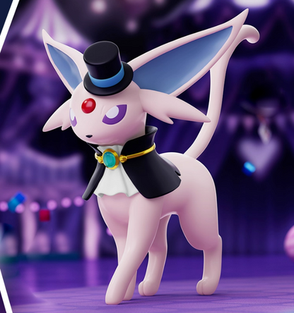 [N] ポケモン大集結・エーフィ フィギュア コレクション潮玩モデル