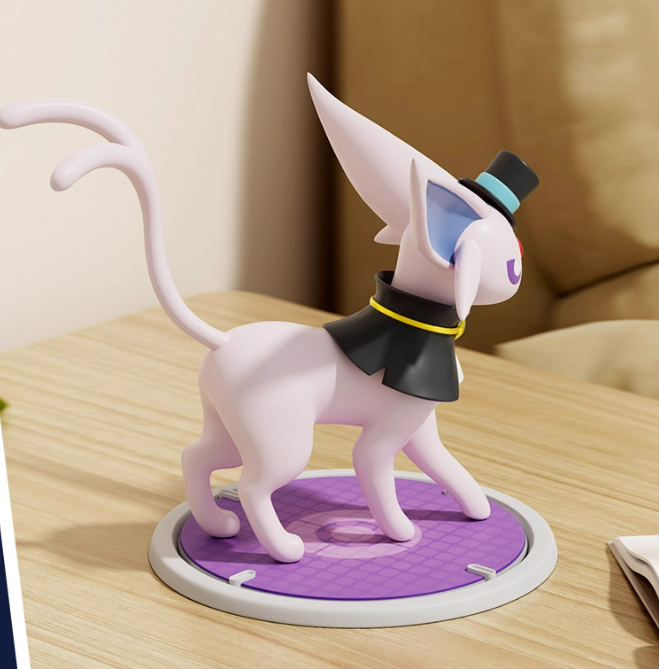 [N] ポケモン大集結・エーフィ フィギュア コレクション潮玩モデル