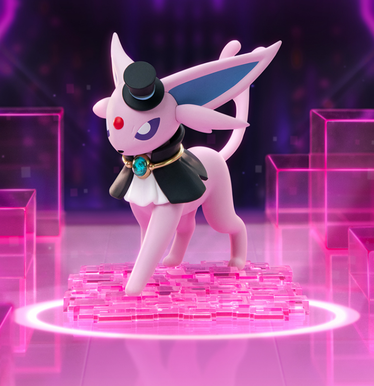 [N] ポケモンユナイト エーフィ フィギュア かわいいギフトトイ