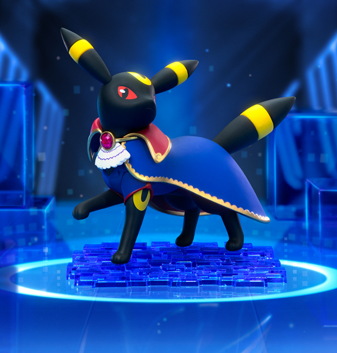 [N]  ポケモンユナイト ブラッキー フィギュア かわいいギフトトイ