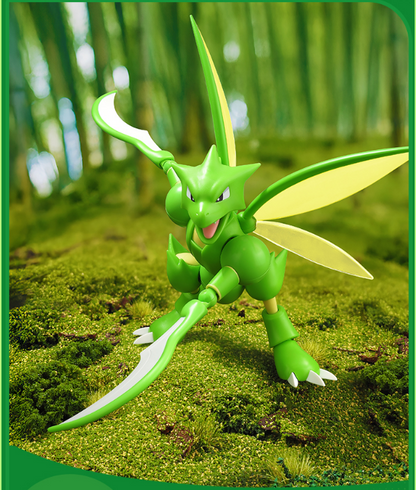 [N] ポケモン ブロックフィギュア クラシック版 ストライク 可動モデル