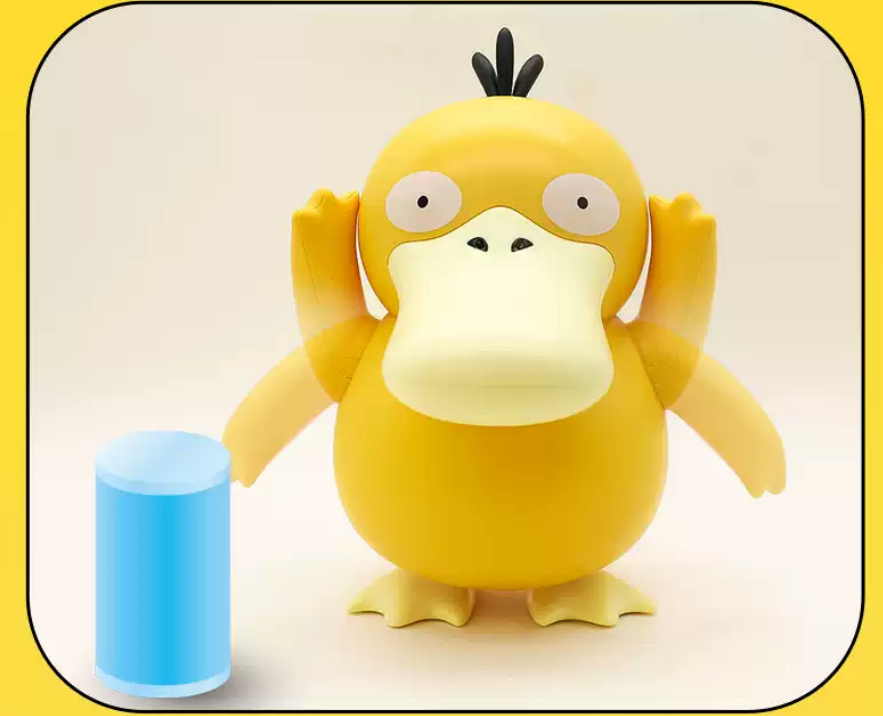 [N] ポケモン 大型可動フィギュア コダック 電動＆音声操作モデル